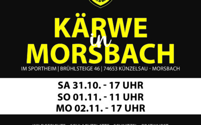 Kärwe in Morsbach – wir freuen uns auf euch!